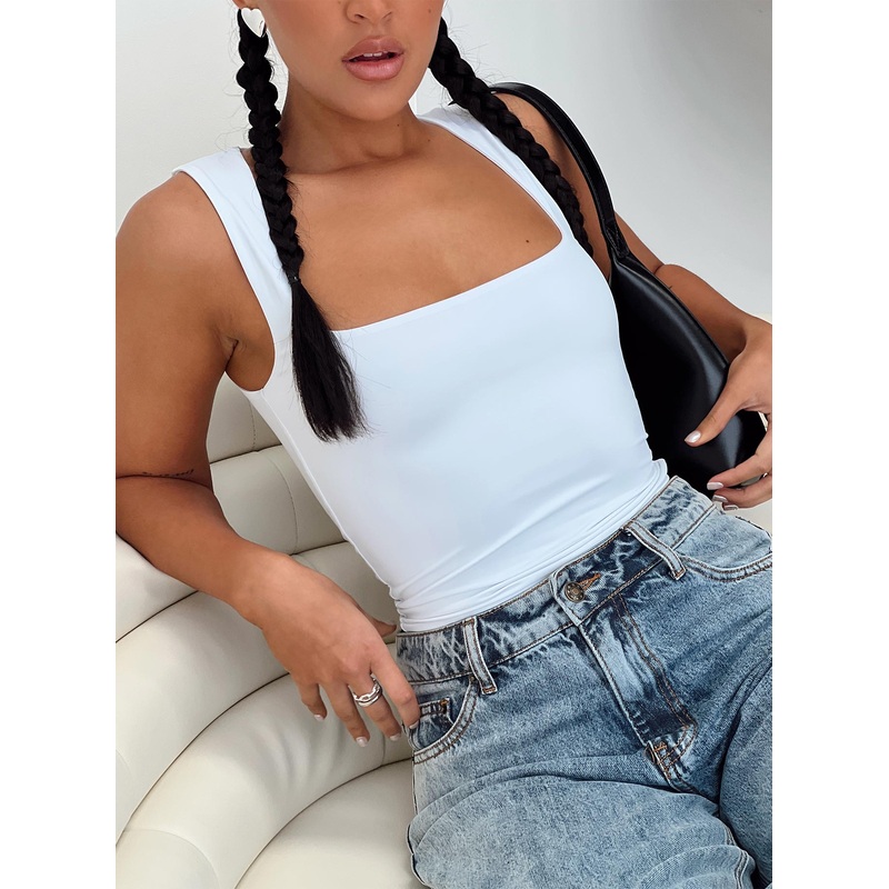 Back In Time Top White