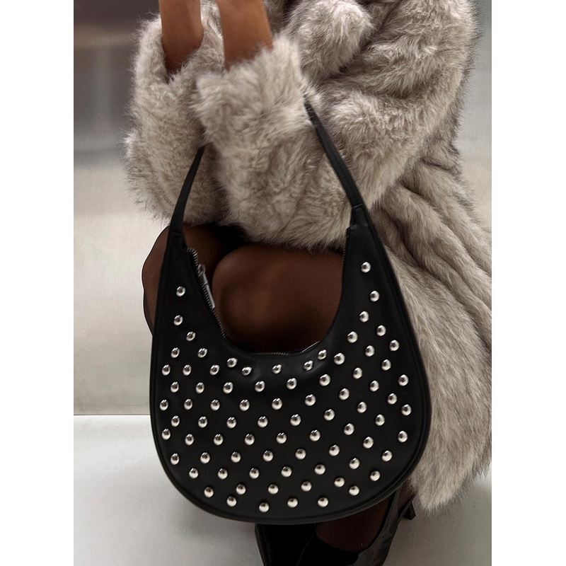 Like A Daydream Studded Bag Black