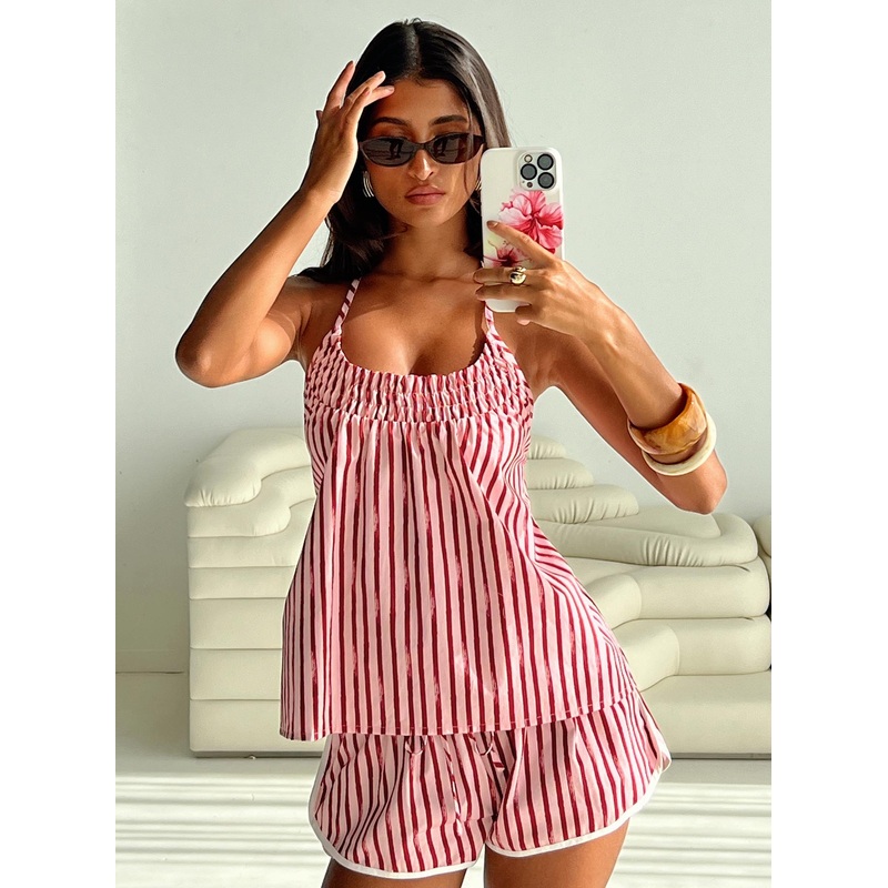 Your Everything Top Pink Stripe