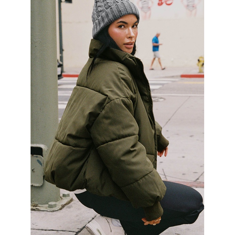 Abe Puffer Jacket Khaki