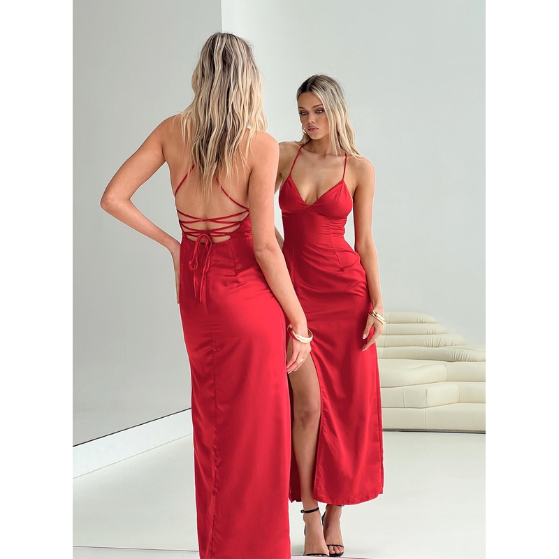Chambers Maxi Dress Red
