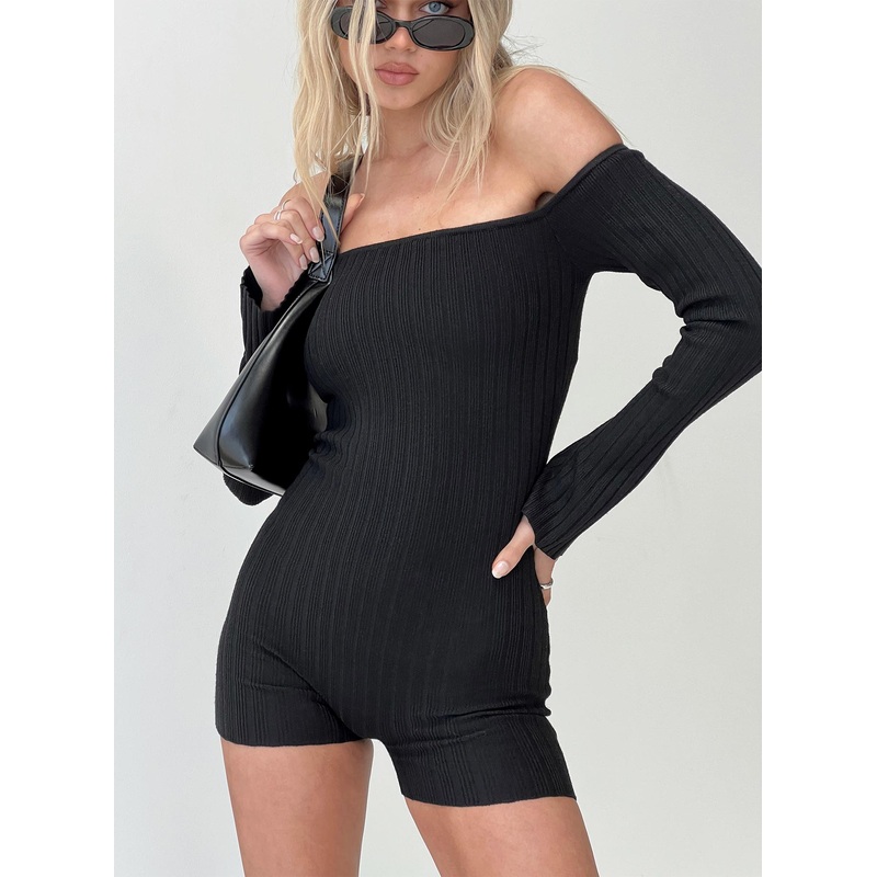 Harleigh Romper Black