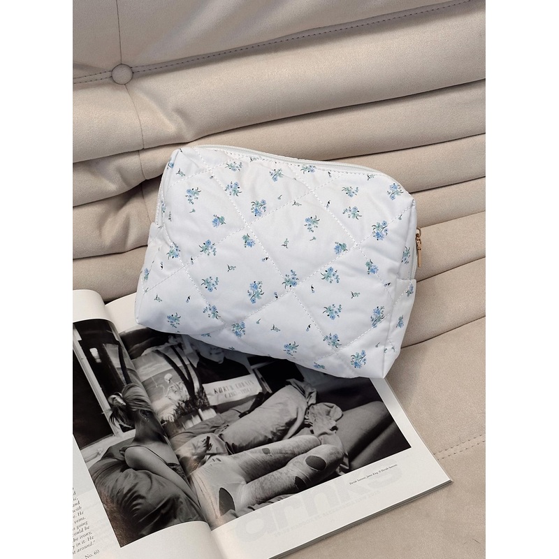 Mulberry Cosmetic Case White Floral