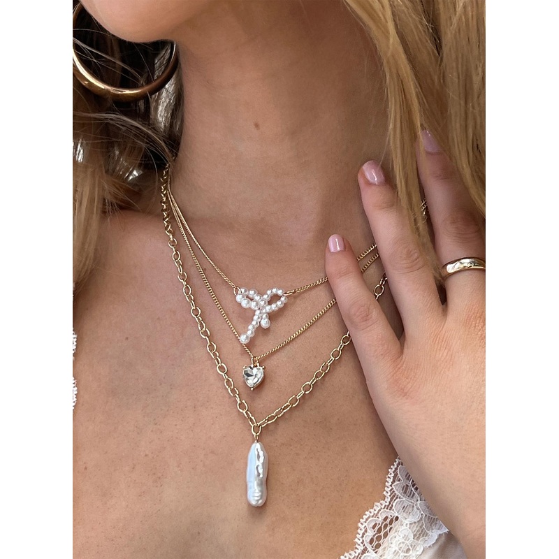 Ilayda Necklace Set Gold