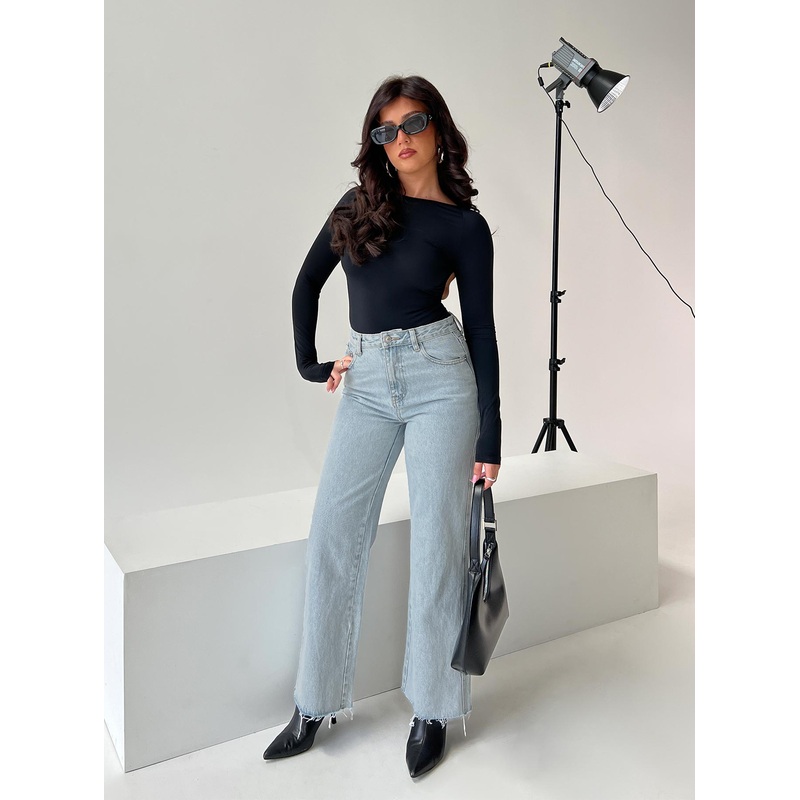 Arlington Straight Leg Denim Jeans Light Wash Petite