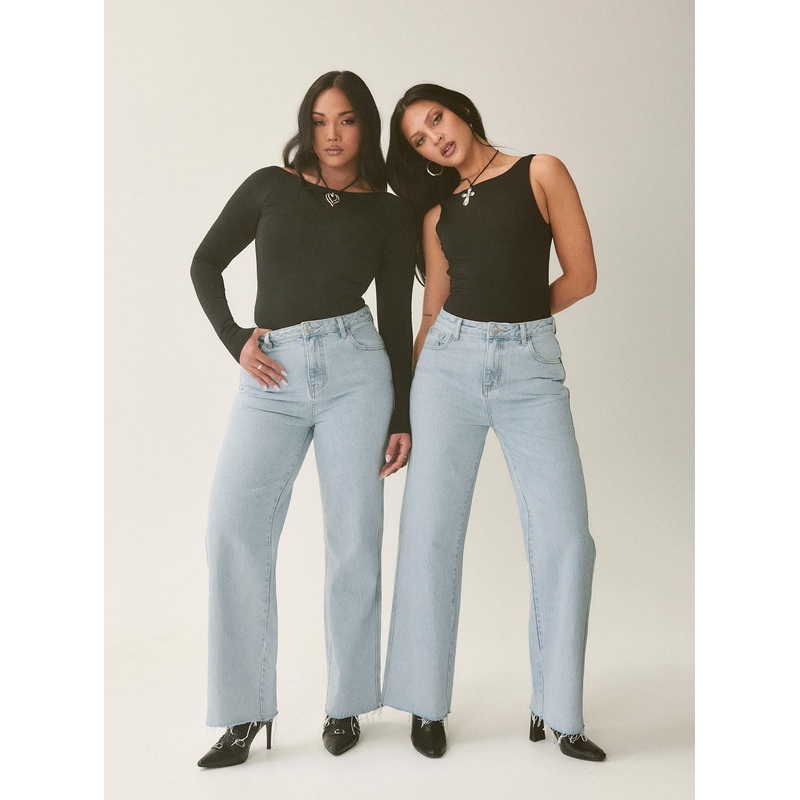 Arlington Straight Leg Denim Jeans Light Wash Tall