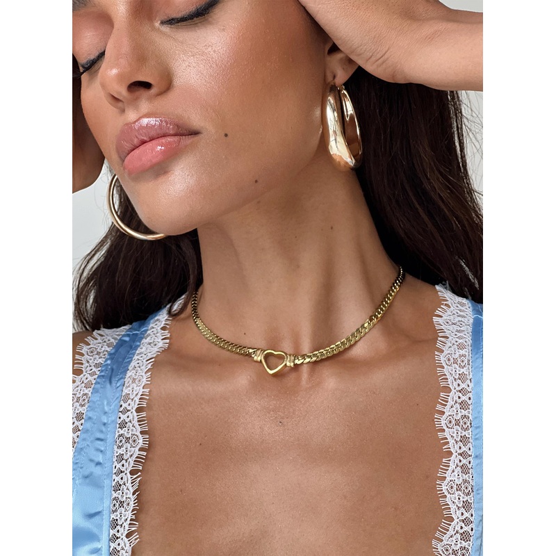 Power To Her Necklace Gold
