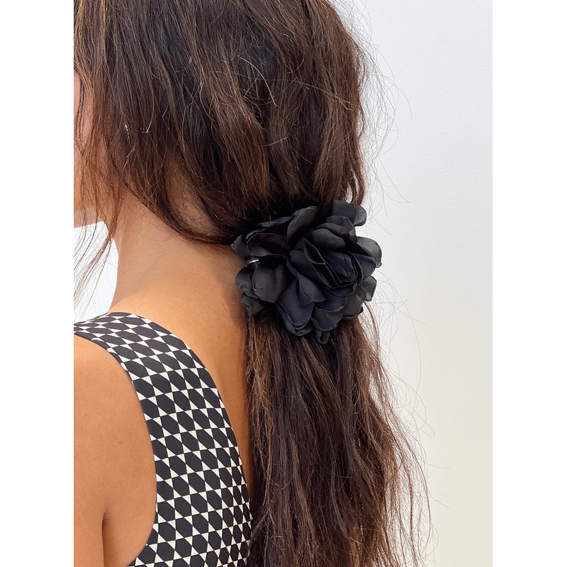 Rueth Hair Clip & Scrunchie Pack Black