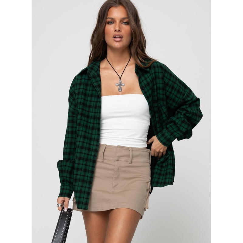 Stark Shirt Green Check