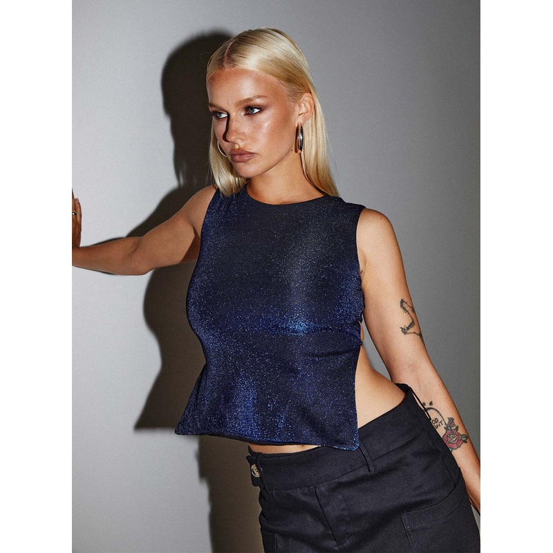 Uzo Top Navy