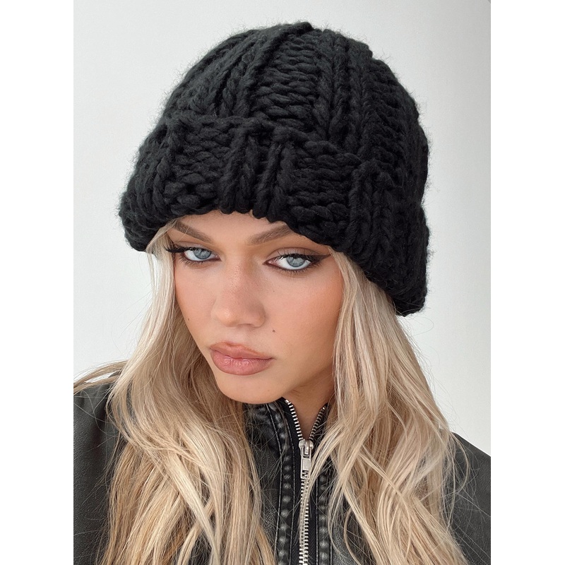 Alfey Beanie Black