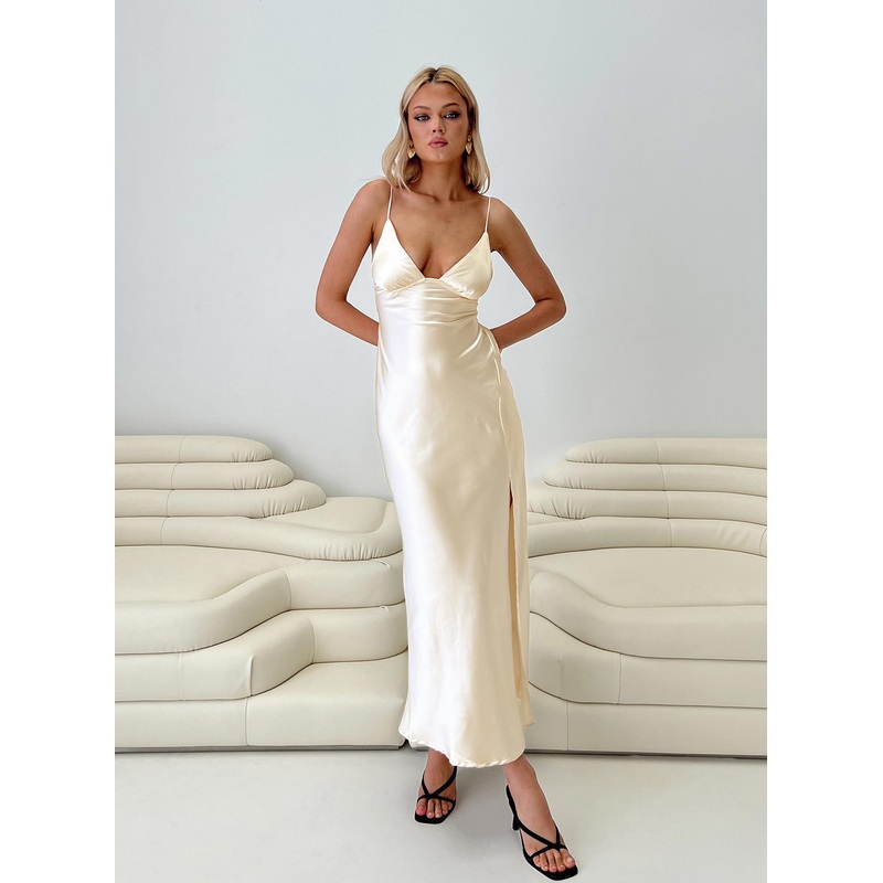 Cromwell Maxi Dress Champagne