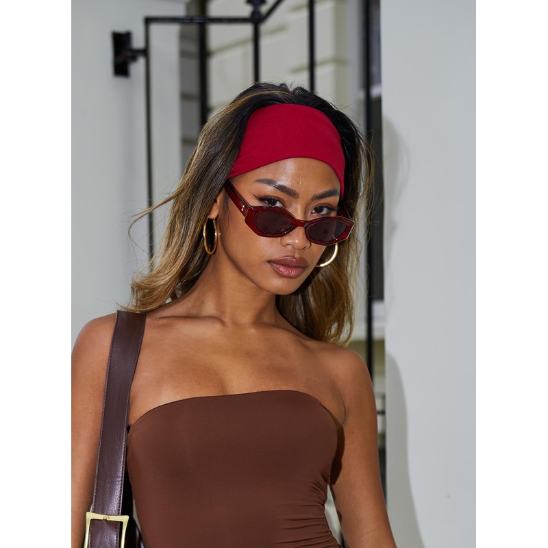The Juney Headband Burgundy