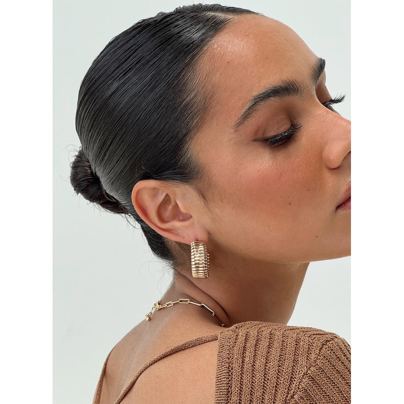 Oakleigh Earrings Gold