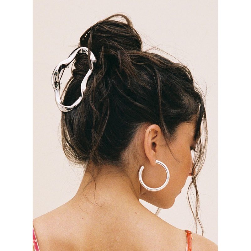 Take It Off Hair Clip Chrome