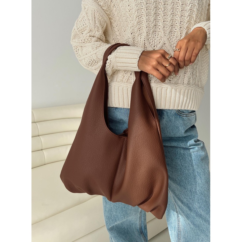 Zenia Shoulder Bag Brown