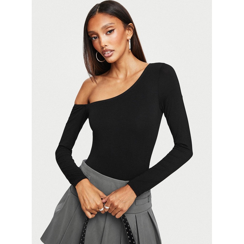 Fruelle Off The Shoulder Bodysuit Black