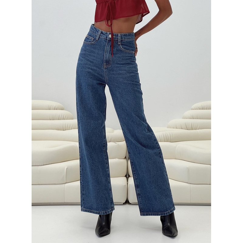 Nicolo Jeans Mid Blue Denim