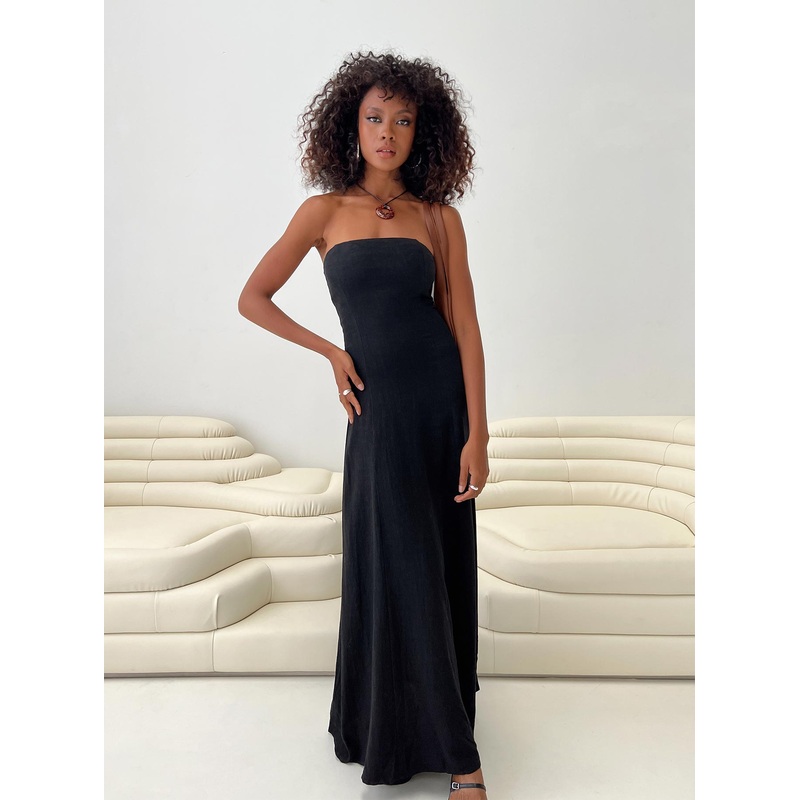 4eva Maxi Dress Black