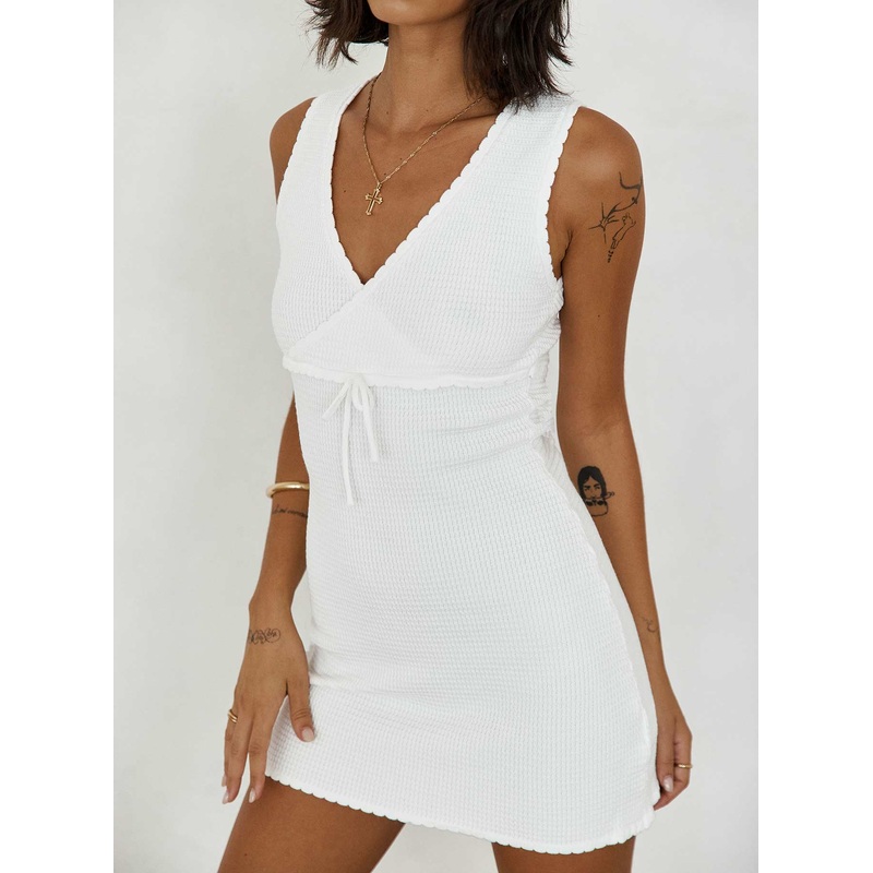 Bernier Mini Dress White