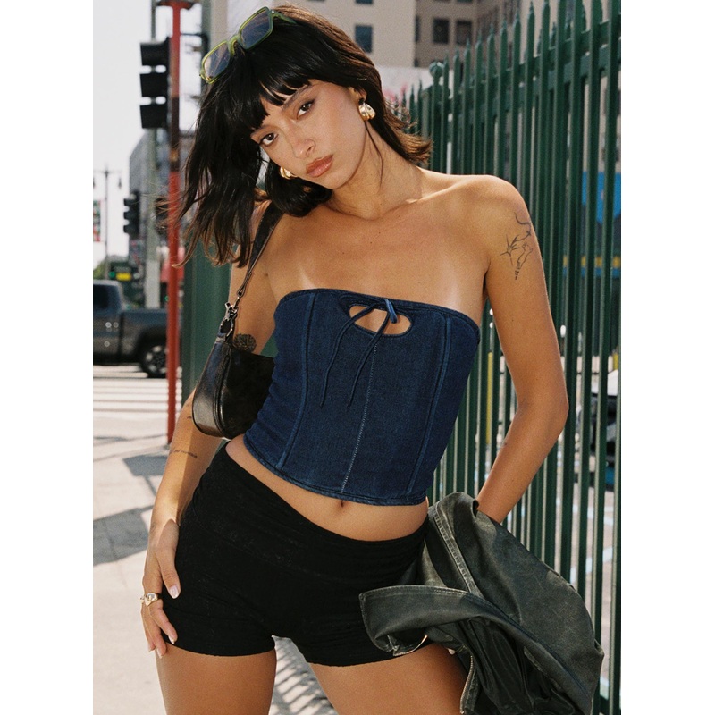 Celasco Denim Top Denim