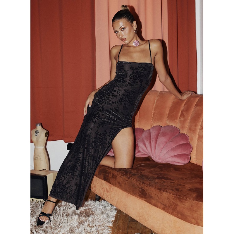 Celesta Maxi Dress Black