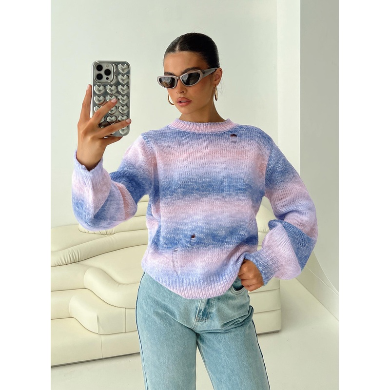 Marge Ombre Stripe Sweater Multi