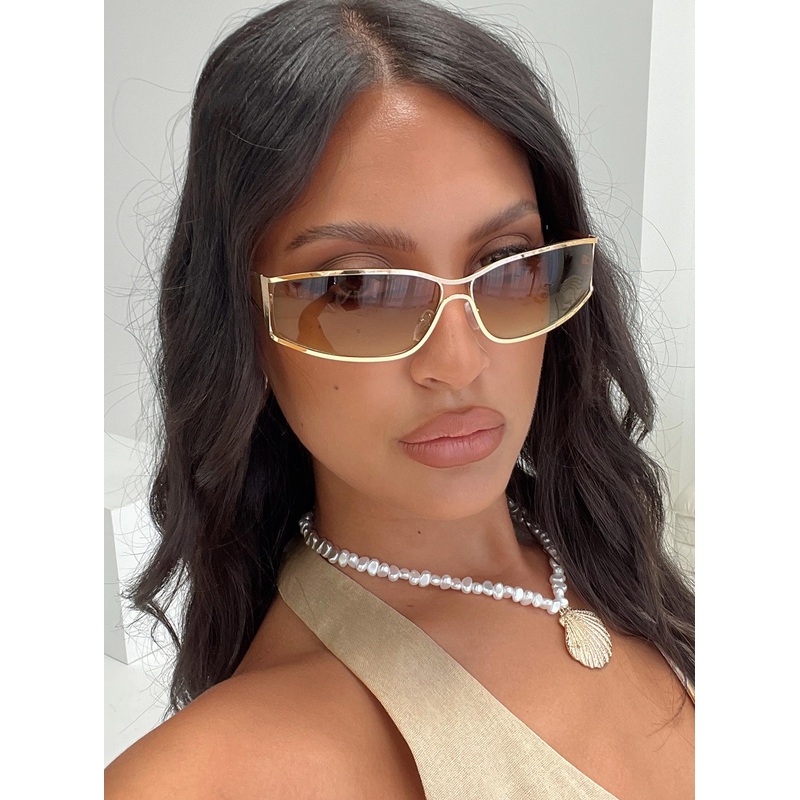 Dyxon Sunglasses Gold/brown