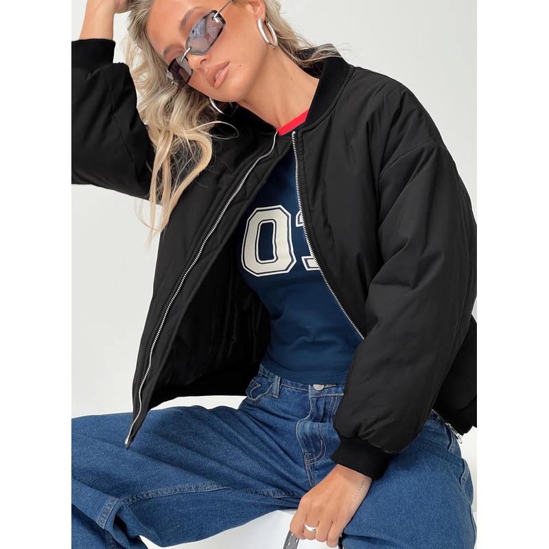 Formations Bomber Jacket Black