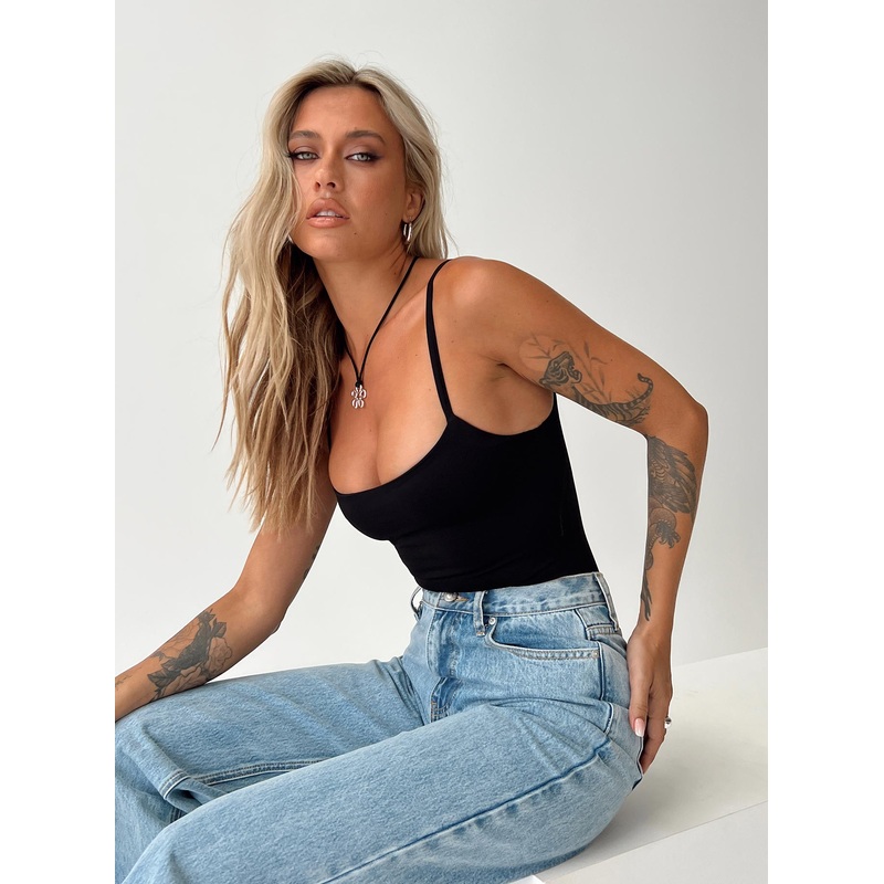 Off Stage Bodysuit Black