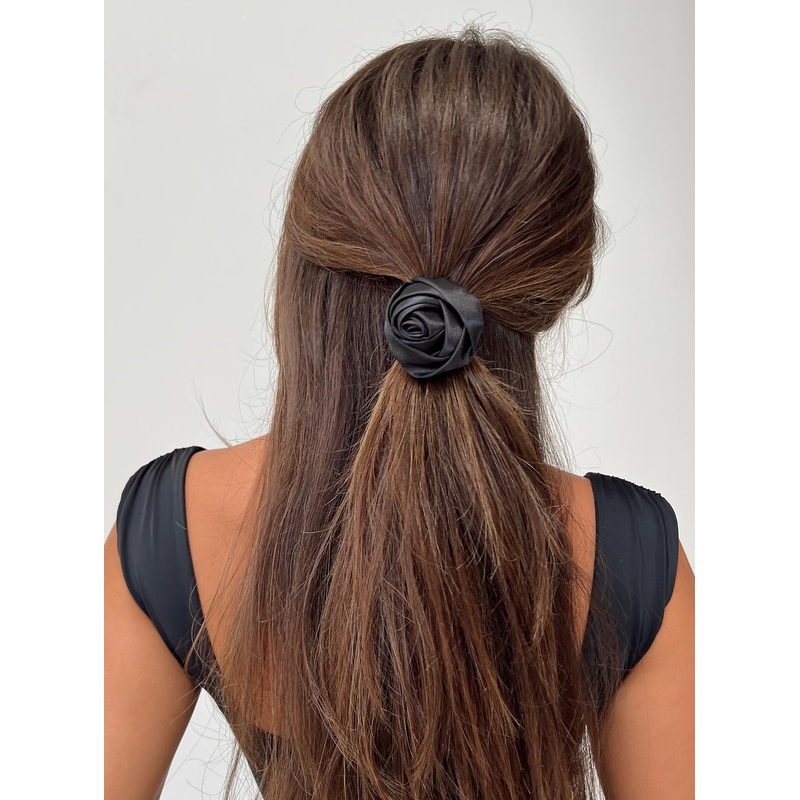 Roseller Scrunchie Black