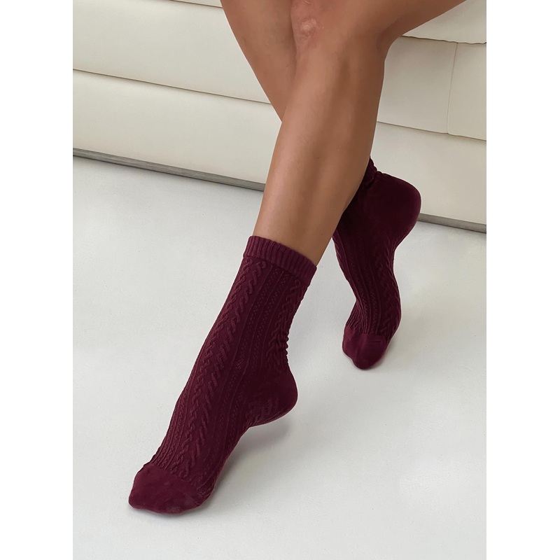 Soomers Socks Burgundy