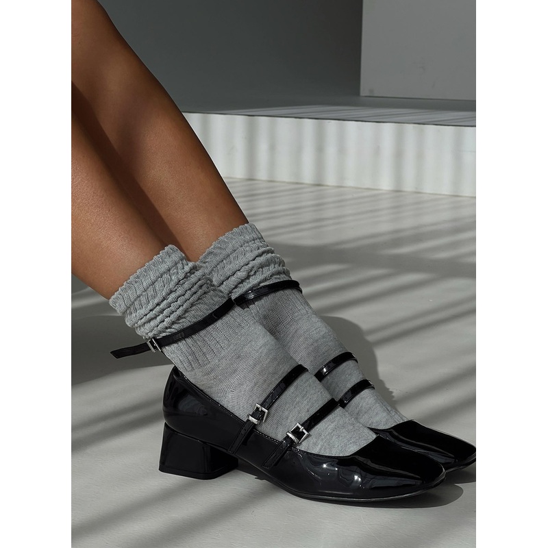One For Me Socks Grey Marle