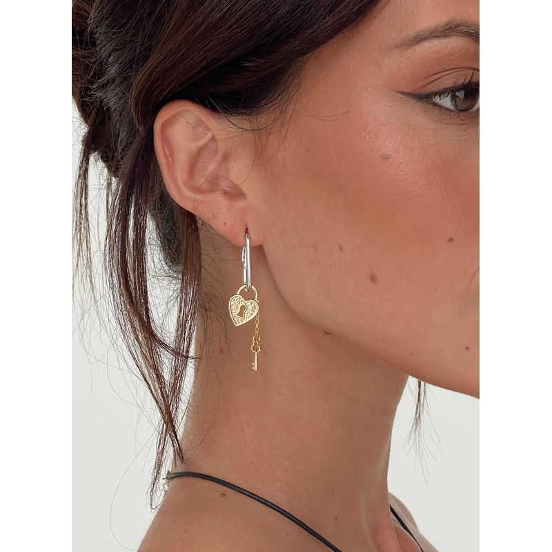 Really Love Her Earrings Gold