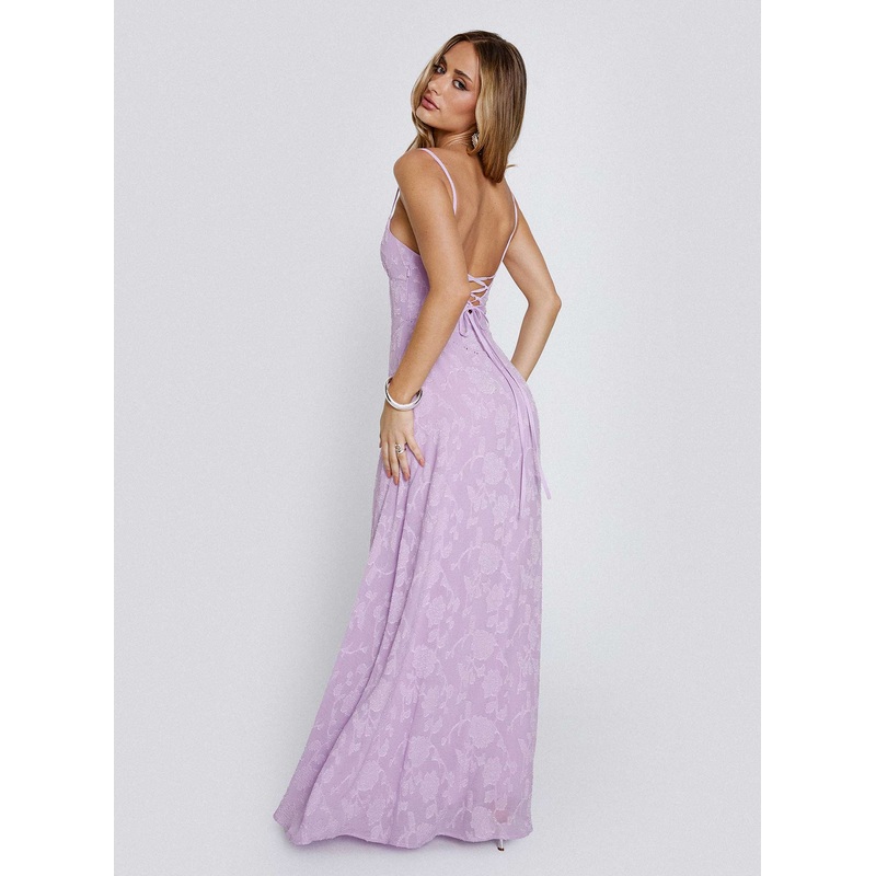 South Of France Maxi Dress Lilac