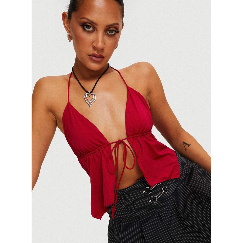 Ashie Top Red