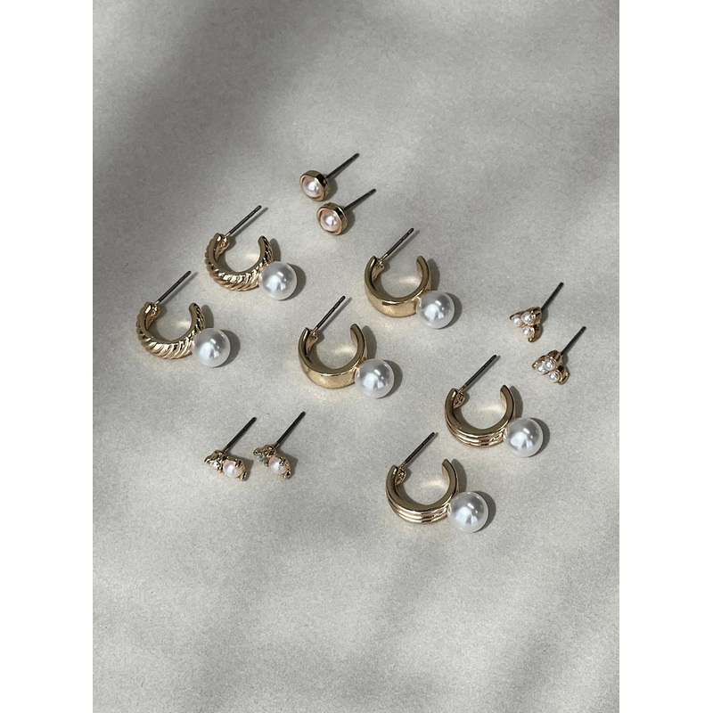 Jaylani Earring Pack Gold