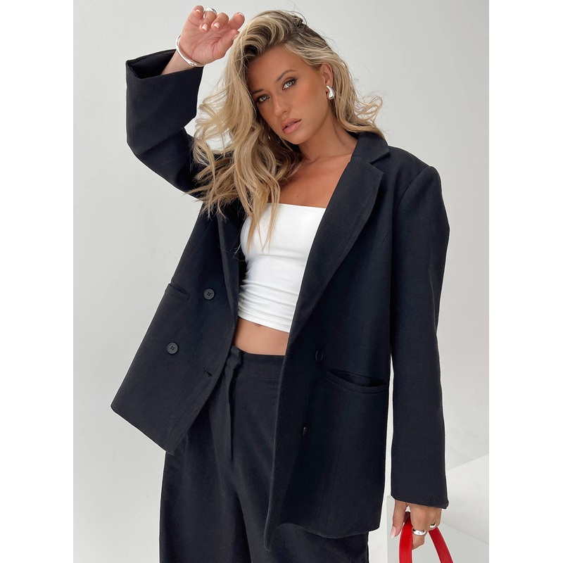 Leo Blazer Onyx