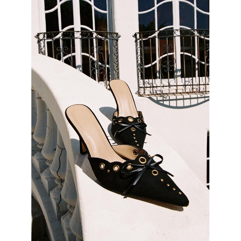 Charisma Pointed Toe Heels Black
