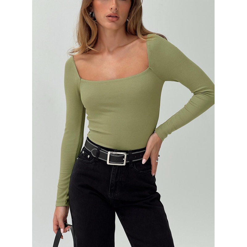 Charlotte Bodysuit Sage