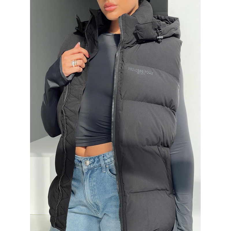 Dream Puff Technical Puffer Vest Black