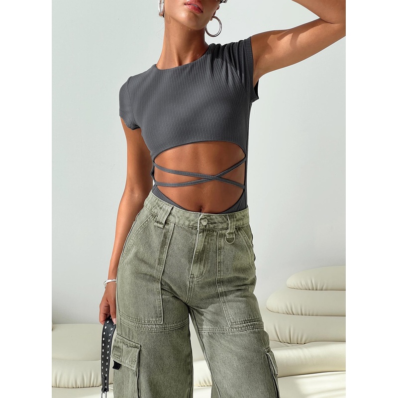 Nicola Bodysuit Slate