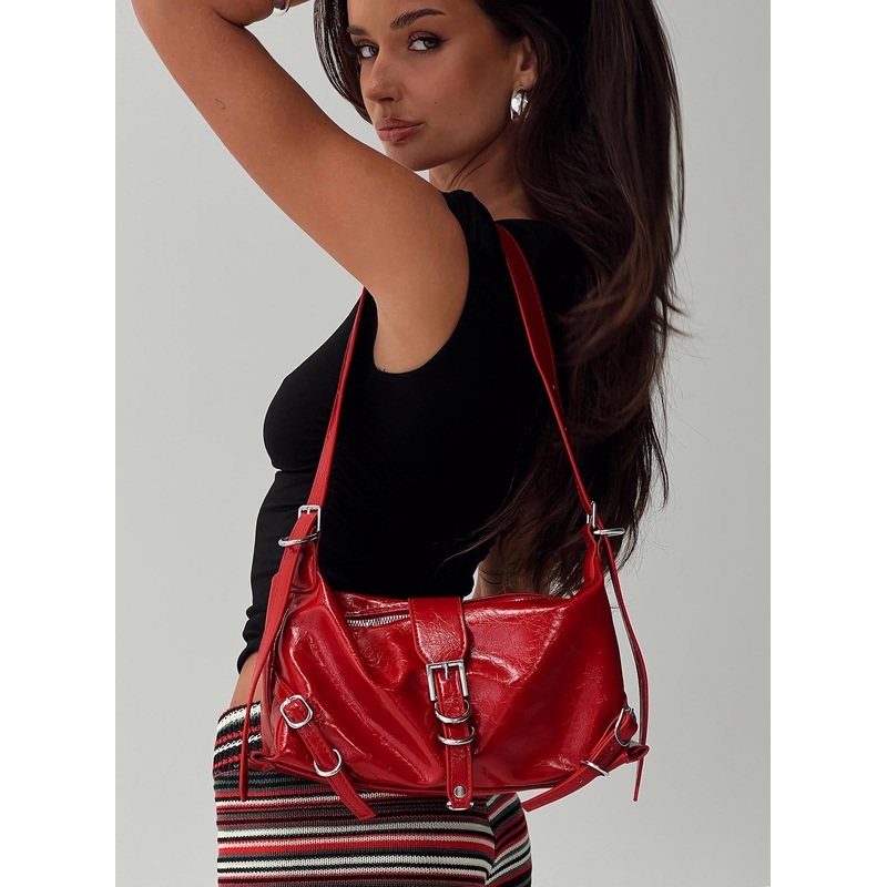 Anatolius Shoulder Bag Red
