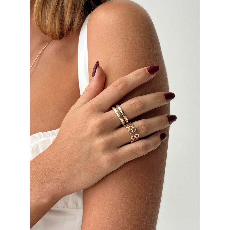 Humphrey Ring Pack Gold