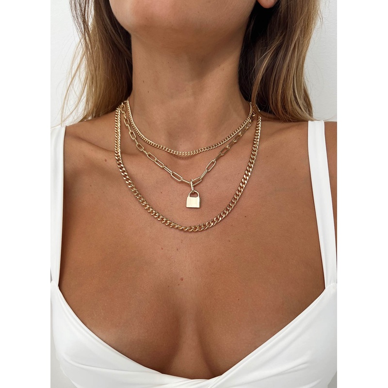 Project Necklace Set Gold