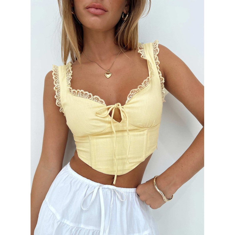 Scarlett Top Yellow