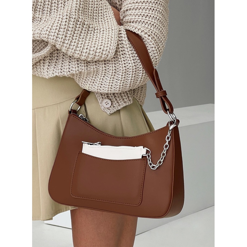 Mild Shoulder Bag Brown