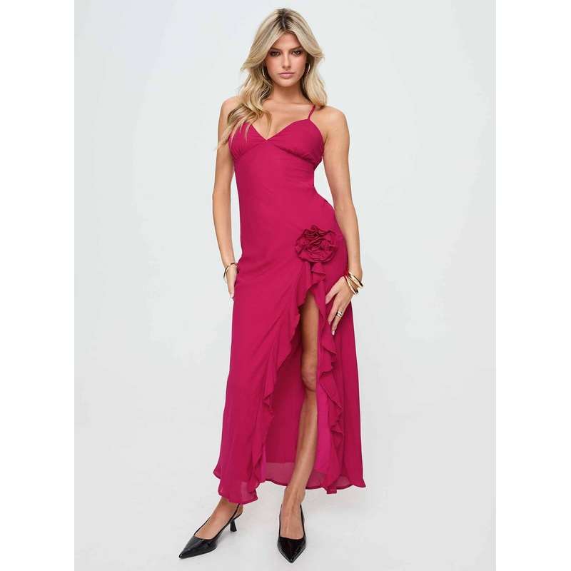 Thalassa Maxi Dress Red