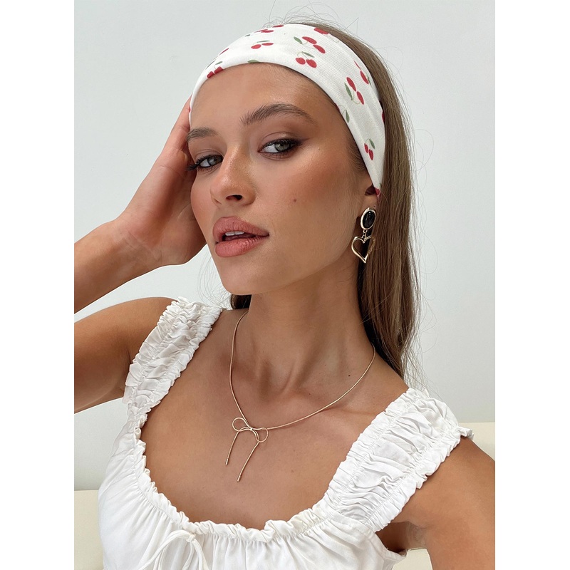 The Juney Headband Cherry