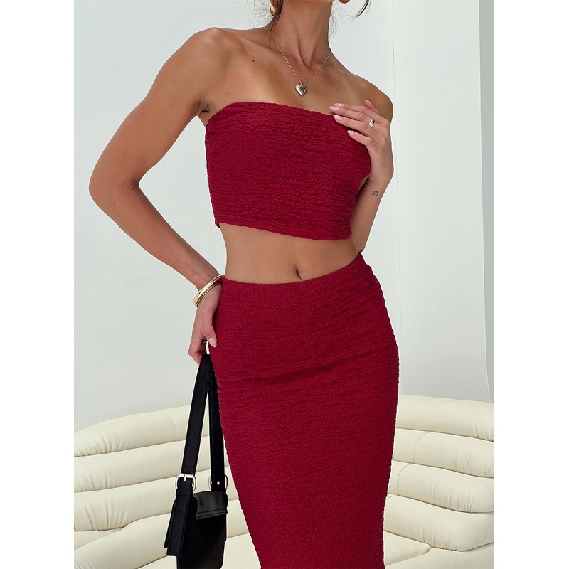 Martha Set Burgundy